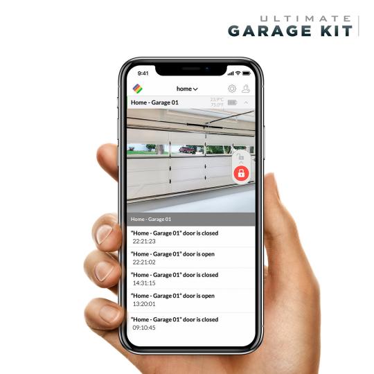 Full Garage automation kit with Video Surveillance