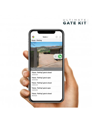 Full Gate automation kit with Video Surveillance