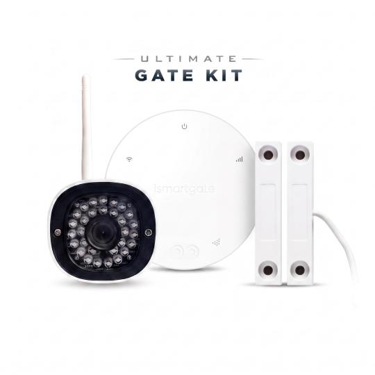 ismartgate mini smart opener wired sensor kit for one gate with Alexa and Google Home.